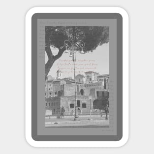 Rome at Its Core Sticker